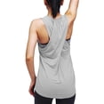 thumbnail image 2 of Tank Tops for Women, Yigetop Workout Tops for Women Yoga Athletic Shirts Long Tank Tops Gym Workout Clothes Workout Tank Tops Woman Grey L, 2 of 8