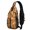 Basketball and Hoop Orange Pattern, variant on Basketball and Hoop Orange Pattern Sling Backpack, Casual Day Sling Pack with Earphone Port, Breathable Padded Back Gift Ideas for Hiking Cycling Walking