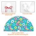 thumbnail image 4 of Rocae Donut for Christmas Tree Skirt with Pom Pom Trim for Holiday Party for Holiday Home Decor Indoor Outdoor-36", 4 of 7