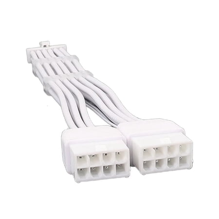 Osdhezcn Versatile PCIE5.0 2x8Pin To 16Pin GPU Cable Ideal For High Performances Graphics