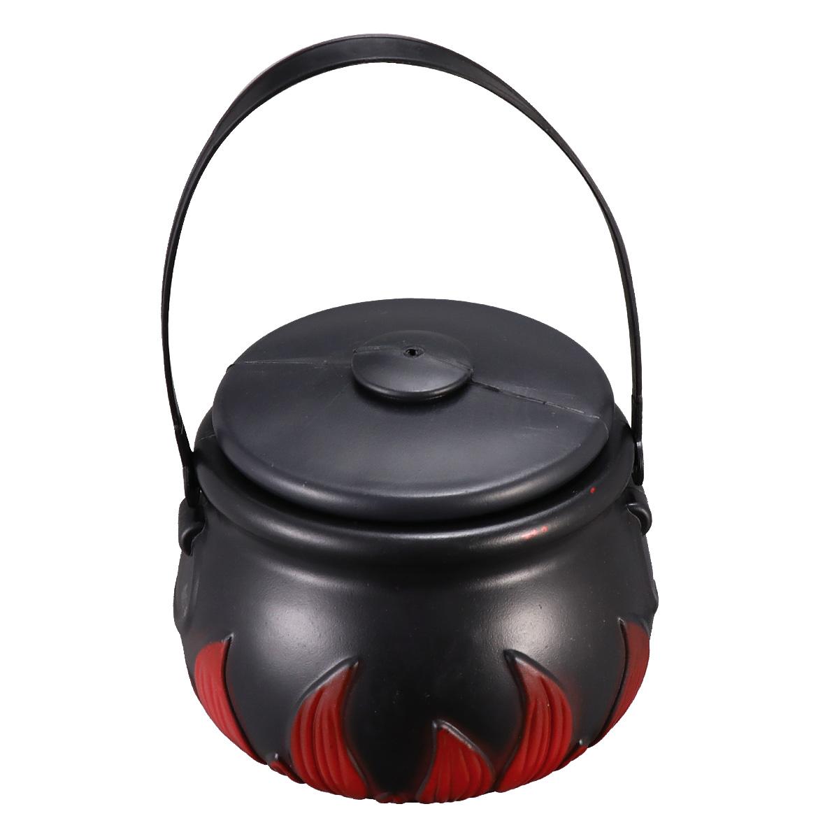Novelty Candy Kettles with Lid Halloween Black Kettles Candy Holder