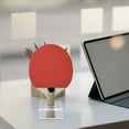thumbnail image 4 of LNGOOR Table Tennis Paddle Holder Ping Pong Bat Holder Pingpong Paddle Stand Clear Displaying Stand, 4 of 6