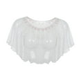 thumbnail image 1 of Chal de Mujer, Capa de Chal de Lentejuelas, Vestidos de Bufanda de Chal Informal Ropa de Moda Chal de Novia de Lentejuelas Capa de Noche para Baile de, 1 of 7