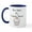 White/Navy Inside, variant on CafePress - Cupcake Queen Mug - 11 oz Ceramic Mug - Novelty Coffee Tea Cup