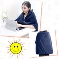 thumbnail image 5 of Heated Blanket Wrap Shawl USB Heating Multifunctional Soft Flannel Wearable Electric Shawl, 5 of 6