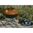 thumbnail image 7 of GasOne CG-14T – 14-inch Portable Barbecue Grill with 3-Point Locking Lid for Heat Preservation – Dual Venting System – Small Charcoal Grill for Backyard, Camping, Boat, 7 of 7