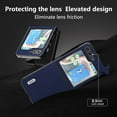 thumbnail image 3 of ELEHOLD for Samsung Galaxy Z Flip5 Genuine Leather Case,Premium Leather Material Shockproof Anti-Scratch Anti-Fingerprint Skin-Friendly Slim Case for Galaxy Z Flip5 2023, Darkblue, 3 of 5