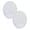 Clear*2, variant on 1 Pcs Face Scrubber, Soft Silicone Facial Cleansing Brush Wash Sponge Massage Pore Blackhead Removing Exfoliating Scrub for Sensitive Greasy Dry and All Kinds of Skin