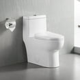 thumbnail image 1 of DeerValley DV-1F026 Ceramic Dual Flush Elongated One-Piece Toilet (Seat Included), 1 of 14