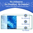thumbnail image 4 of CICK SEED Aquarium Background & Fish Tank Background – Ultra HD Static Cling, No Tape, No Residue, Vibrant Underwater Scenery for Stunning Aquarium Decorations, Blue Ocean Theme, 11.8 x 23.6 Inches, 4 of 6