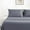 Dark Gray, variant on Twin Size Bed Sheets,Z-hom 3 Piece cooling sheets 14” Deep Pocket Sheet & Pillowcase Sets Soft Microfiber Luxury bedding Fitted Sheet Water Washed,Dark Gray