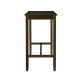 thumbnail image 5 of Linon Claridge 42 Inch Bar Height Pub Table, Rustic Brown, 5 of 6