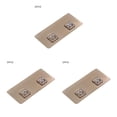 thumbnail image 4 of Bewildely Ganchos Perchas autoadhesivas Ganchos de estante sin rastro montados en la pared de plástico, Ganchos dobles, 2pcs / set Type1 NO1 Bewildely CBP269542, 4 of 6