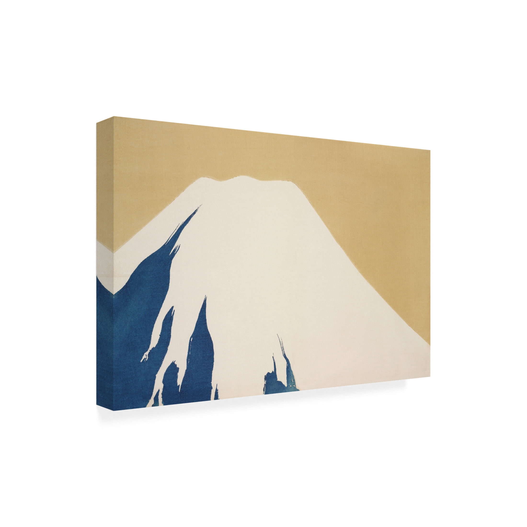 Trademark Fine Art Pictufy  Mount Fuji From Momoyogusa Canvas Wall Art