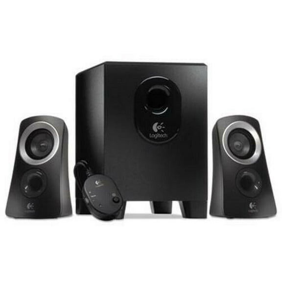 Logitech Z313 2.1 Speaker System - 25 W RMS - Black 48 Hz to 20 kHz