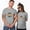 Gray, variant on EQWLJWE Wedding Matching Valentine's Day T-Shirt Couples T-Shirts for Boyfriend & Girlfriend Letter Print Tees