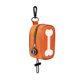 thumbnail image 2 of Dispensador de bolsas de desechos para mascotas - Portabolsas portátiles para cacas de perro - Negro/Naranja/Azul - 4,13x2,56x1,97 in - Bolsa de almacenamiento de poliéster para paseos y uso al aire, 2 of 6