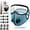 Lake Blue, variant on Reusable Carbon Filter Dust Mask for Face with Silicone Glasses Filtered Detachable Woodworking