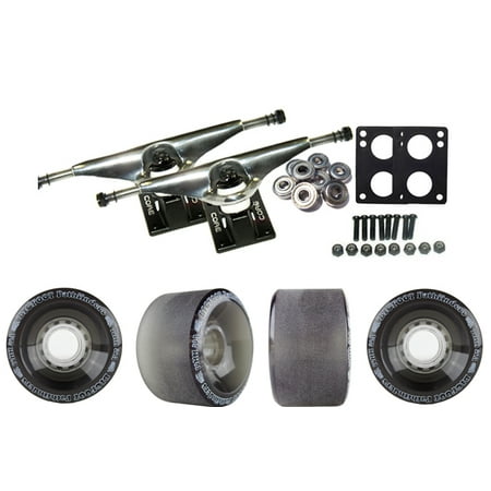 Core 6.0 Raw Longboard Trucks Wheels Package Bigfoot 70mm Pathfinders Black price history on PriceWatchPro