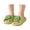 Green, variant on Toddler Kids Cute Slide Sandals Soft Thick Sole Slippers Casual Summer Shoes for Boys Girls Indoor Outdoor White Size 4-4.5 Years