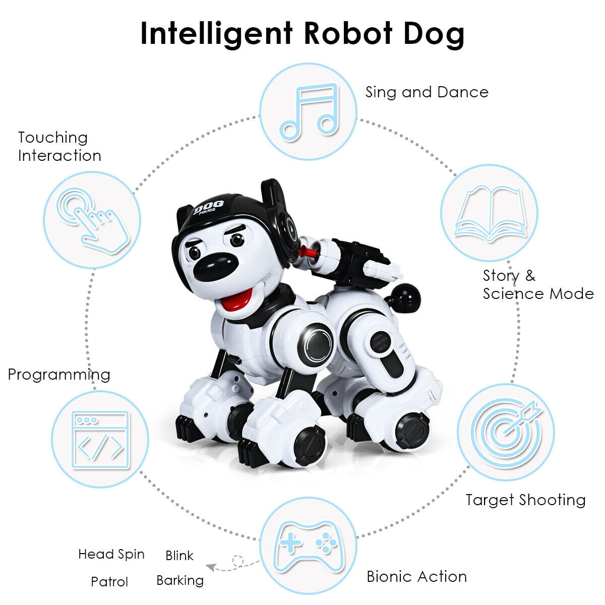 robot puppy target