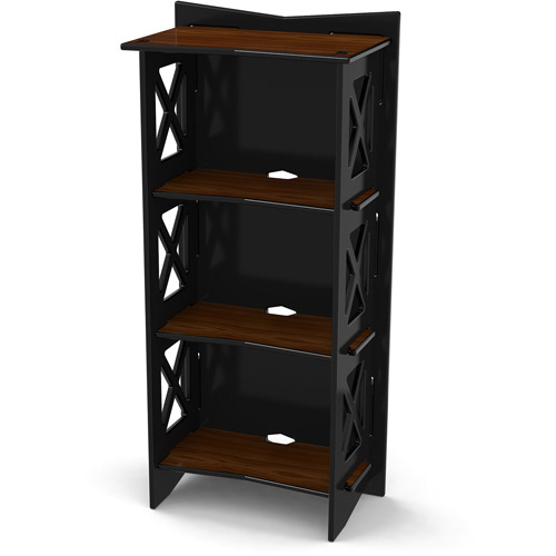 Legare Cottage Bookcase, Ebony/Walnut