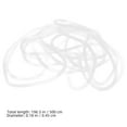 thumbnail image 2 of FELTECHELECTR 1Set Transparent Round Window Screen Spline Seal Thermoplastic Rubber Diy Enthusiasts, 2 of 8