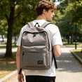 thumbnail image 6 of FEOLGEHLY Work Backpack, Laptop Backpack for Women Men, Travel Backpack, Daypack Hiking Backpack with Compartment, College Backpack, Under 5$, Large Backpack for Travel Commute (B), 6 of 10