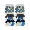 Star Wars Boys S-L Mandalorian Socks, 6 Pack