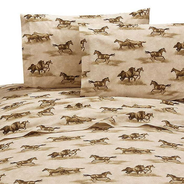 Wild Horses Sheet Set Full Size