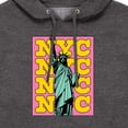 thumbnail image 3 of Instant Message - NYC Statue Of Liberty - Men's Pullover Hooded Fleece Sweatshirt, 3 of 6