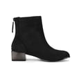 thumbnail image 3 of Unique Bargains Bottines à Talons Électrolytiques à Bout Carré pour Femmes, 3 of 8