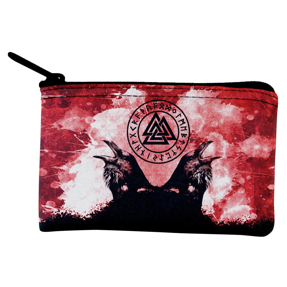 Berserker Viking's Blood Odin's Ravens Coin Purse