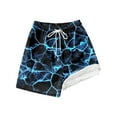 thumbnail image 1 of XASZHN Maillots de Bain Garçons Mode avec Doublure de Compression Shorts de Bain Extensibles Bleu 7T, 1 of 4