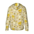thumbnail image 2 of Goofa Cute Bee Gnomes Printed Women's UPF 50+ Sun Protection Hoodie Jacket Lightweight Long Sleeve Sun Shirt for Women with Pocket Hiking Outdoor-, 2 of 9