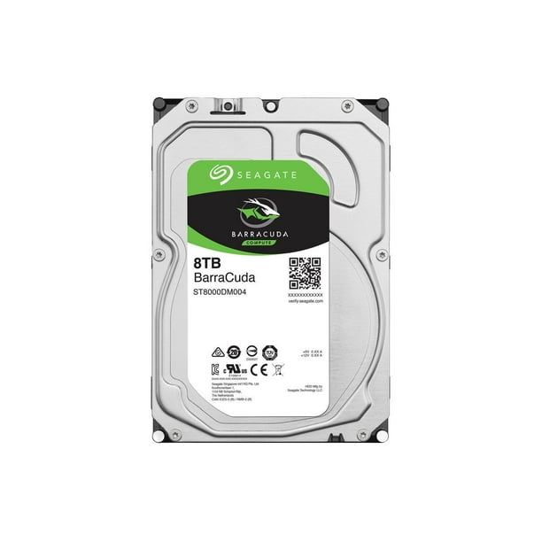 Seagate BarraCuda 8TB Internal Hard Drive HDD - 3.5 Inch SATA 6 Gb