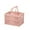 Pink, variant on Foldable Picnic Basket - Portable, Multi-Scene & Stackable - Vegetable/Fruit Storage for Outdoor/Shopping