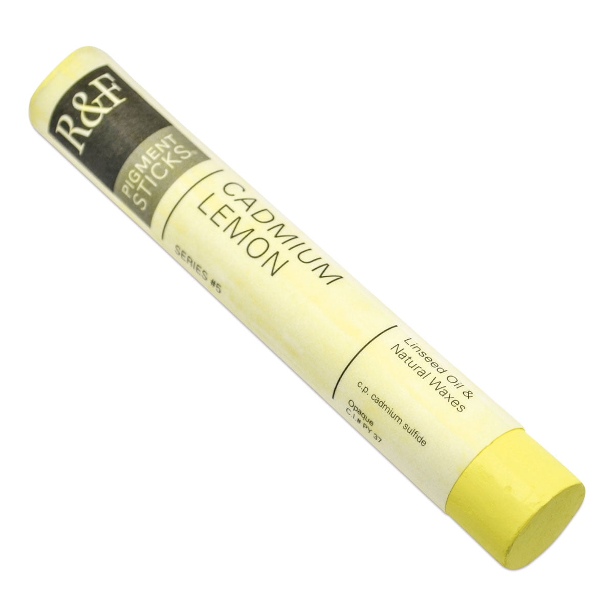 R&F Handmade Paints Pigment Stick, 38ml, Cadmium Lemon