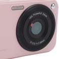 thumbnail image 4 of Yajisi 48MP 1080P UHD Digital Camera, 16X Digital Zoom Auto Focus Anti-Shake Vlog Camera for Students, Includes 32GB Card, 2.4 in / 6.1 cm Display, Portable Travel Point and Shoot Camera (Pink), 4 of 5