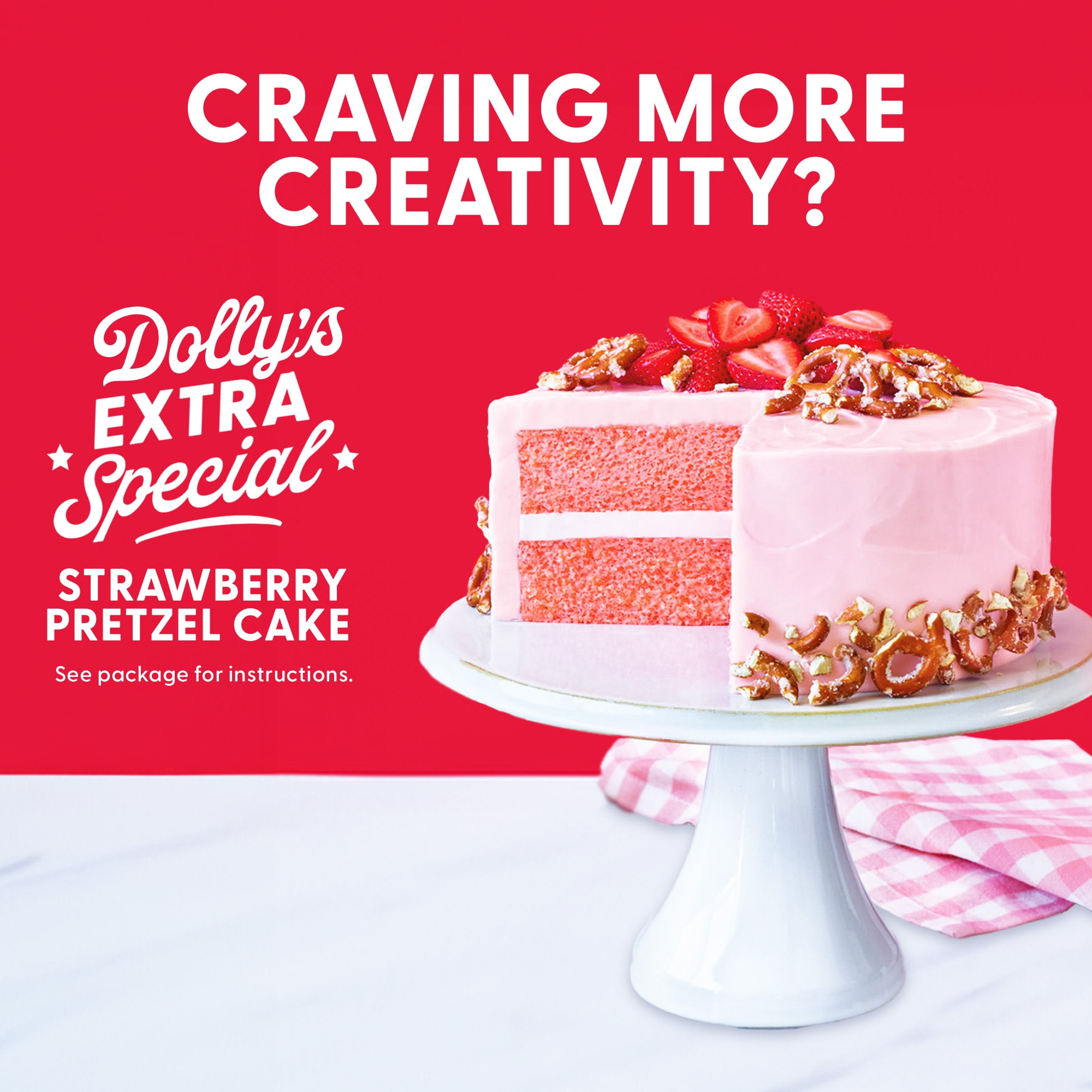 12 pack) Duncan Hines Dolly Parton's Strawberry Flavored Cake Mix