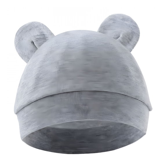 TELOLY Baby Boys Girls Beanies Baby Hat Bear Ears Caps Baby Boy Girl Toddler Hats Caps for 0-6 Months Teal Hat Baby Boy Beanies