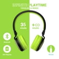 thumbnail image 6 of Seenda Kids Bluetooth Headphones for Girls Boys, Wired & Wireless Headphones for Kids with Microphone, 85/94dB Safe Volume, Colorful LED Light, 35Hrs Playtime, Back to School Gifts for Kids, 6 of 9