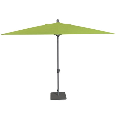 Rectangular Sunbrella Umbrella Amauri Laguna Cove 10 ft. x 6.5 ft. Rectangular Sunbrella Auto Tilt Aluminum Market Patio Umbrella ()