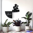 thumbnail image 3 of Handmadetneonsign Photographer Man Metal Wall Shelf, Photography Metal Wall Planter Set, Cameraman Home Plant Decor, Photographer Metal Wall Pot Holder 100370, 3 of 4