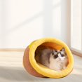thumbnail image 6 of Gazechimp Cats Bed Sleeping House Soft Warm Winter Pet Bed for Dog Puppy Small Animals L, 6 of 8