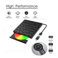 thumbnail image 3 of External DVD Player USB 3.0 Type-c CD DVD Portable Disc Drive CD Burner Reader For Laptop Desktop PC ,Convenient Memory Playback, 3 of 6