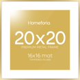 thumbnail image 1 of Marco de fotos Homeforia Gold Metal 20 x 20 cm con vidrio templado, 1 of 9