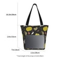 thumbnail image 2 of Bingfone yellow Pumpkin Corn Women Shoulder Tote Bags Casual Bag Ladies Shopping Handbag, 2 of 6