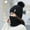 Black, variant on Sales Today Winter Beanie Hat Scarf Gloves GIJNRIUIUA Under $8 Women and Men Winter Knit Warm Hats Scarf Dual Purposehat Ear Windproof Hat Gray