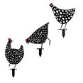 thumbnail image 1 of Pollo Gallina Adornos de jardinería pollo acrílico hueco patio arte jardín decoración regalo, 1 of 2